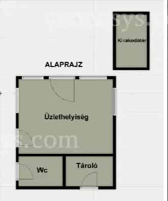 Kazincbarcika központi részén, keresett környéken ELADÓ üzlethelyiség, mely eddig fagyizóként működött!
