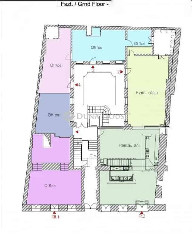 Belvárosi Multifunkcionális Ingatlan Eladó 492 m²