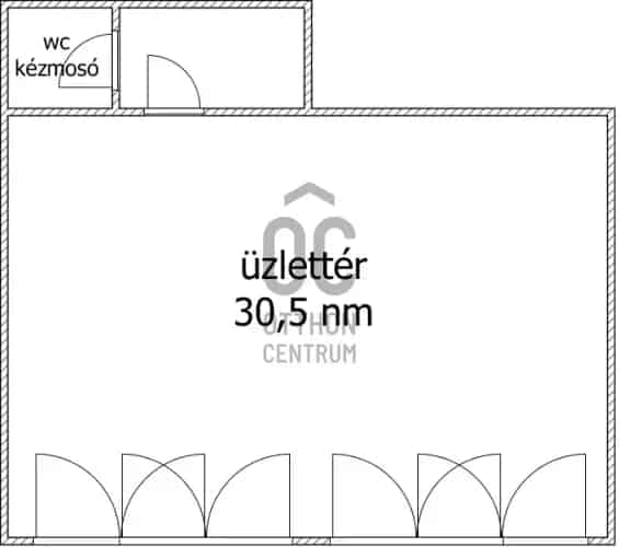 Ceglédi kiadó kereskedelmi ingatlan, UZ016799