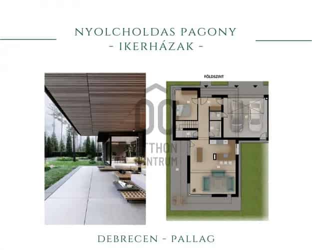 Debreceni eladó újépítésű ikerház, U0042441