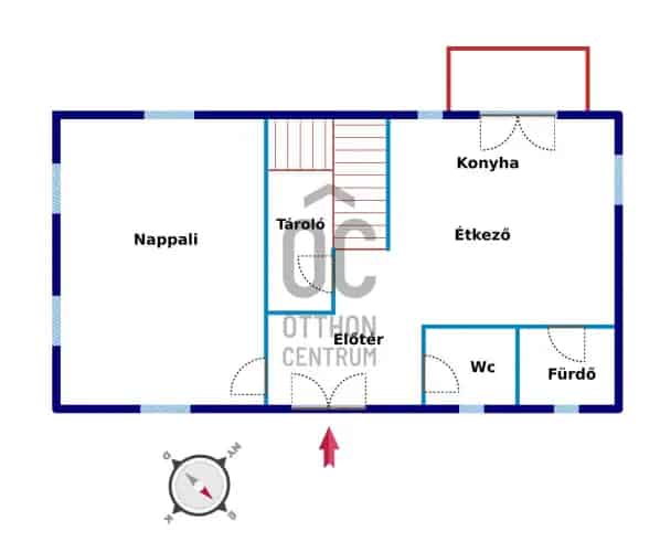 Újfehértói eladó családi ház, DHZ084164