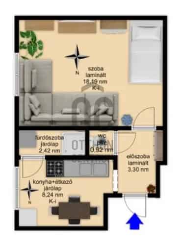 Bátonyterenyei eladó lakás, H494523