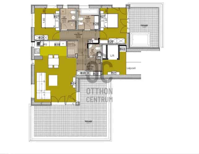 Budapest II. kerületi eladó újépítésű lakás, U0040953