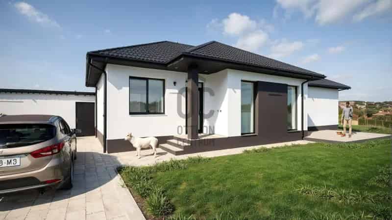 Győrújfalui eladó újépítésű ikerház, U0047582