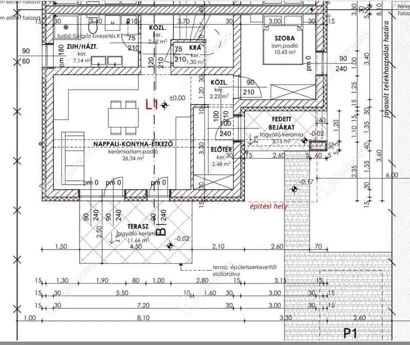 Eladó Enesei családi ház 90 m2 3 szoba