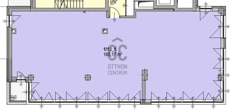 165 nm-es iroda eladó Angyalföldön