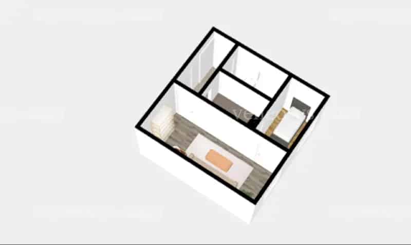 MISKOLC MALOMSZÖG utcában ELADÓ egy 8.emeleti, 35 m², 1,5 szobás  részben felújított, szép állapotú lakás!