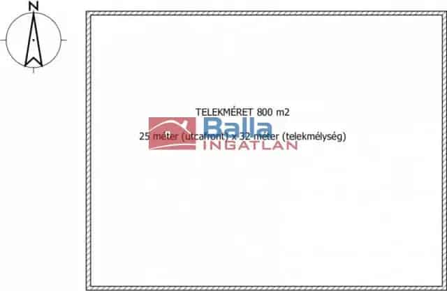 800 m2-es Telek Eladó Kőszárhegyen