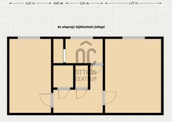 Hódmezővásárhelyi eladó panel lakás, H504067