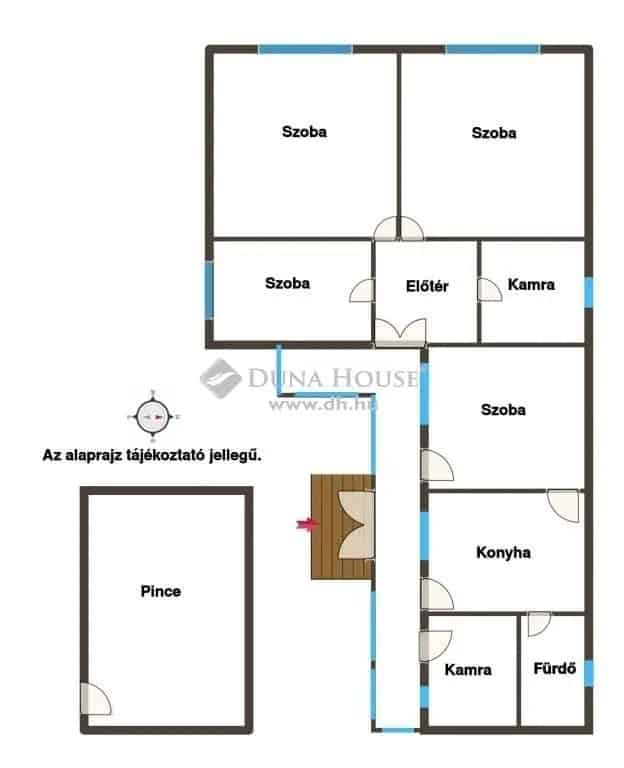 Becsehelyi családi ház eladó 112m2 1212m2 telekkel