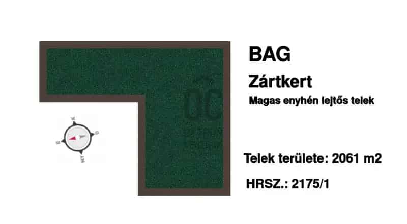 Bagi eladó telek, DTK023003