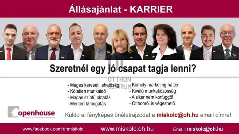 Miskolci eladó családi ház, OHH163841