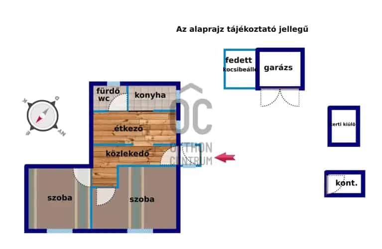 Kálozi eladó ikerház, DHZ035310