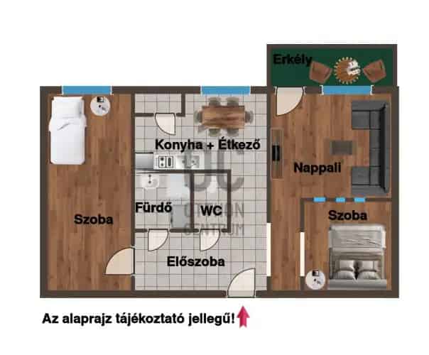 Lábatlani eladó panel lakás, DLK060111