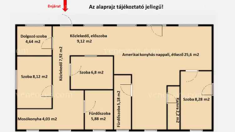 Dunavarsányban a nyugati lakópark közelében eladó egy újszerű 98 m2 alapterületű ingatlan 400 m2 telekkel.