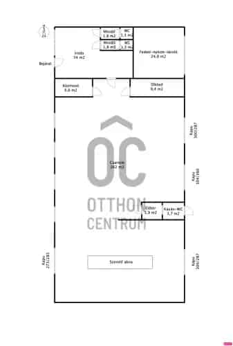 Szekszárdi kiadó kereskedelmi ingatlan, UZ018798