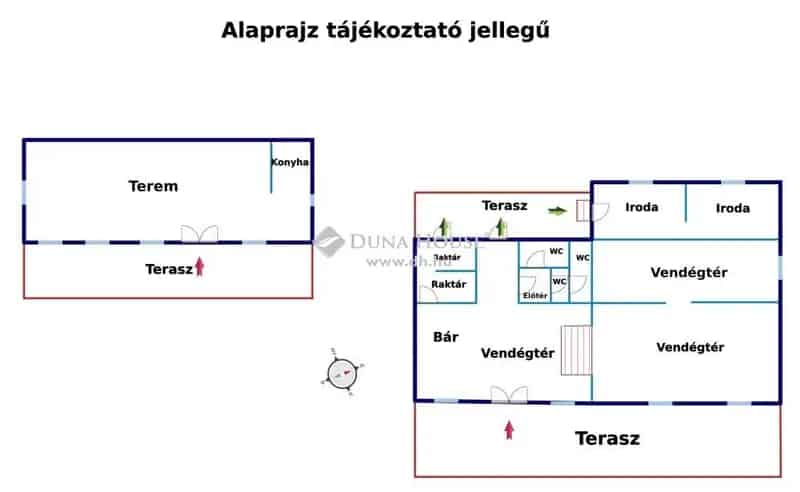 Üzleti célú Kiadó , Kecskeméti járás, Alföld és Észak
