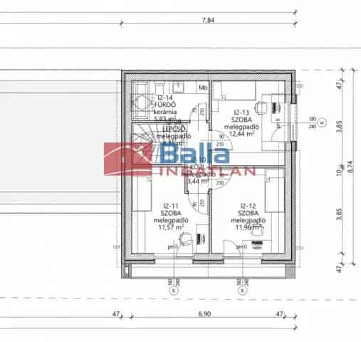 Gödöllő Ikerház Eladó Új Építésű 120nm 3 2 Félszoba Hőszivattyú