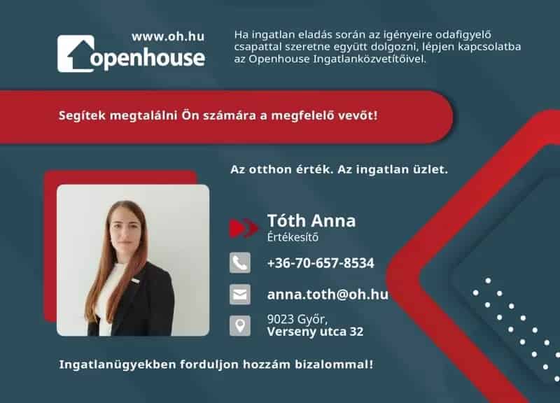 Téti Telek Eladó - Győr Közelében - Családi Ház Építésére Ideális