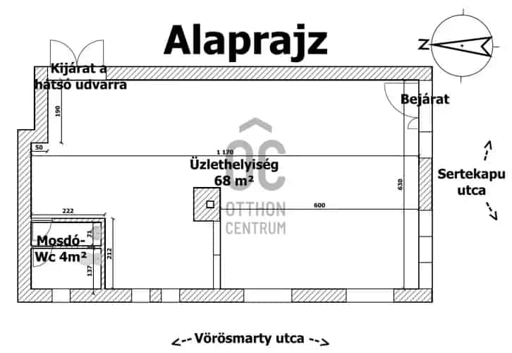 Egeri kiadó kereskedelmi ingatlan, UZ017605