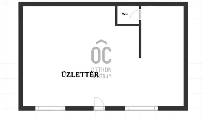 Szolnoki kiadó kereskedelmi ingatlan, UZ018153