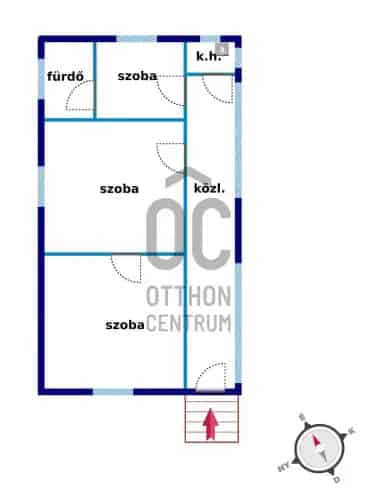 Bogádi eladó családi ház, DHZ078649