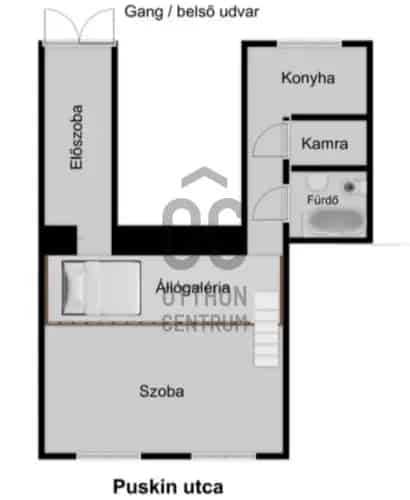 Budapest VIII kerület Galériás Lakás Eladó Astoria közelében