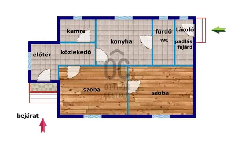 Zsédenyi eladó családi ház, DHZ090038