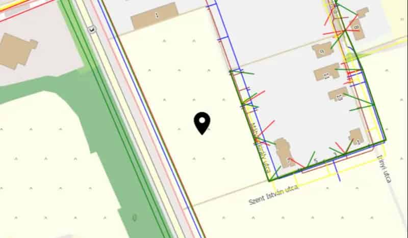 ELADÓ 3575 m² építési telek Mályiban, családi házas övezetben, TELJES KÖZMŰVEL!