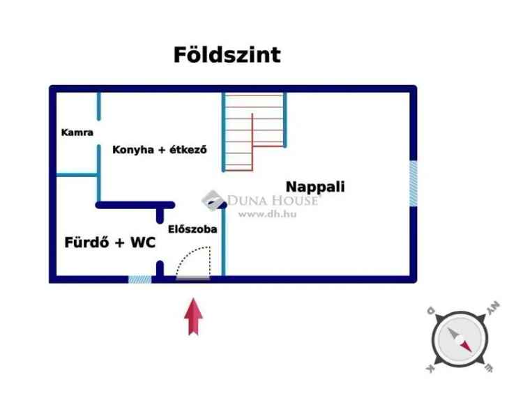 Felujitott 85 nm-es ket szintes haz Pesterzsebeten elado