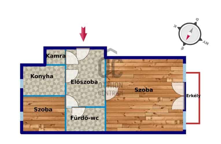 Vasvári eladó lakás, DLK054784