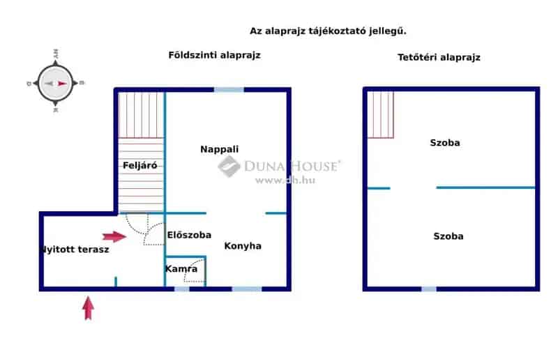 Zámolyi szőlőhegyi ház eladó 52nm 1247nm telekkel