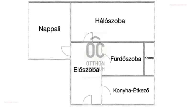 Pécsi eladó 2 szobás tégla lakás Papkert közelében