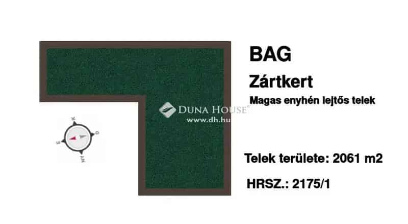 Telek Eladó , Bag, Közép-Magyarország