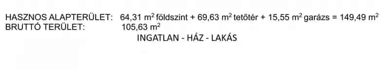 Budapest XVI Rakosszentmihaly Családi Haz Elado 150nm Garázzsal