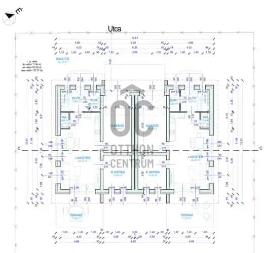 Budapest XVIII. kerületi eladó újépítésű ikerház, U0047861