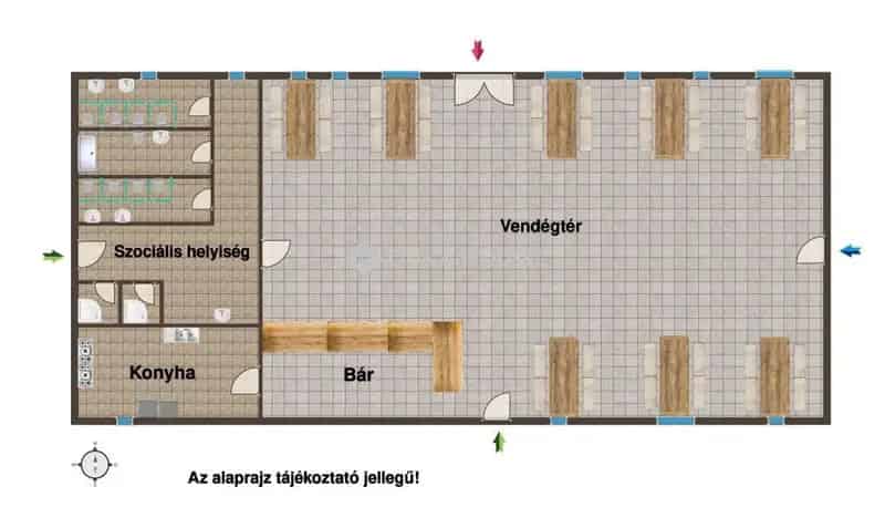Üzleti célú Kiadó , Székesfehérvári járás, Dunántúl