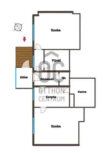 Komáromi eladó lakás, DLK026213