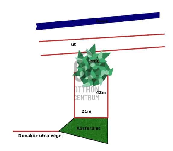 Esztergomi eladó telek, DTK046736