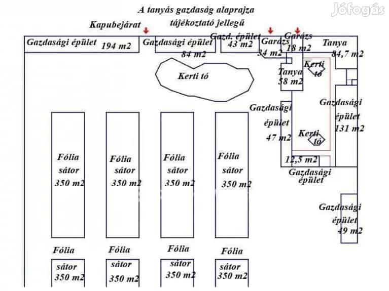 Ceglédi 84 nm-es ház eladó - tanya - kertészkedésre alkalmas