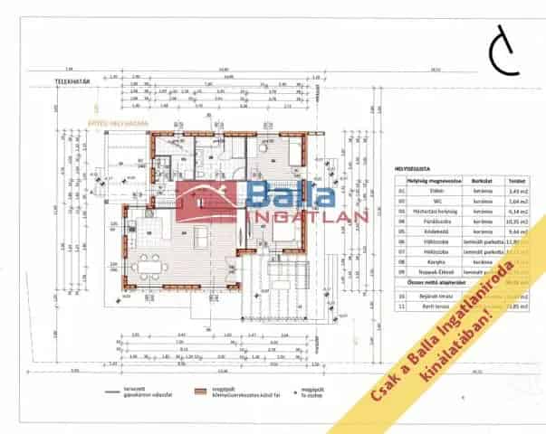 Váci panorámás napelemes családi ház eladó