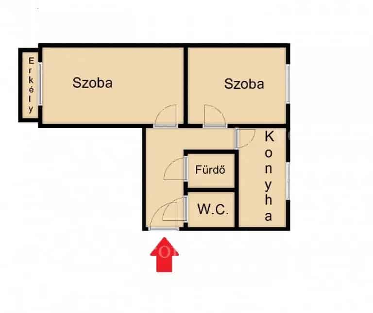 Belváros közeli, DUPLA PANORÁMÁS, részlegesen bútorozott, azonnal költözhető, KLÍMÁS panel lakás KIADÓ!