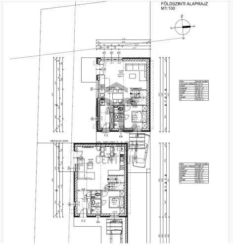 Kapuvári eladó újépítésű ikerház, U0046465