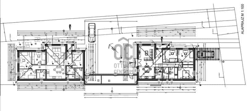 Győrújfalui eladó újépítésű ikerház, U0047581