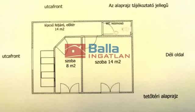 Agárdon eladó családi ház 84m2 3 szoba 313m2 telekkel