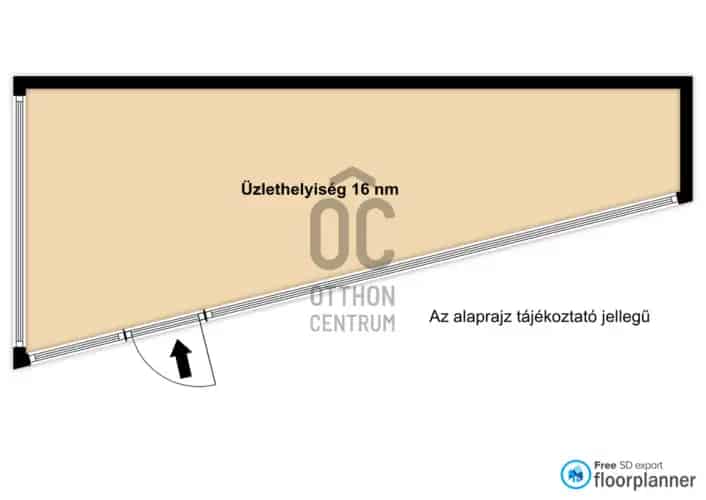 Budapest IX Kerulet Dunaház Bevásárlóközpont 16 nm-es Üzlethelyiség Eladó