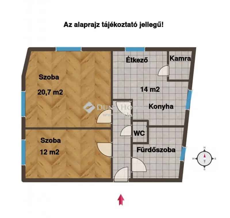 Földszinti lakás eladó Szekszárdon