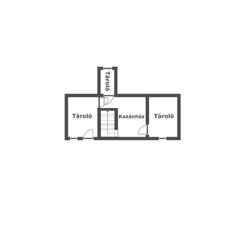 106 m2-es családi ház Hevesben 2051 m2-es telken