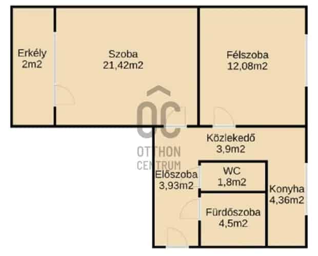 Dunaújvárosi eladó panel lakás, H503032