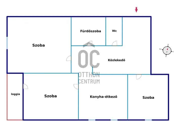 Vác Alsóvárosi 74 nm-es 1 2 fél szobás tégla lakás eladó